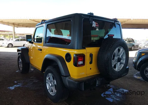 2019 Jeep Wrangler Sport S 4X4 z USA, uszkodzony, nr VIN 1C4HJXAN1KW602005